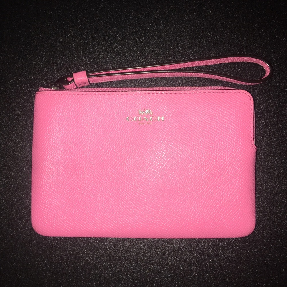 Coach Pink Wristlet
